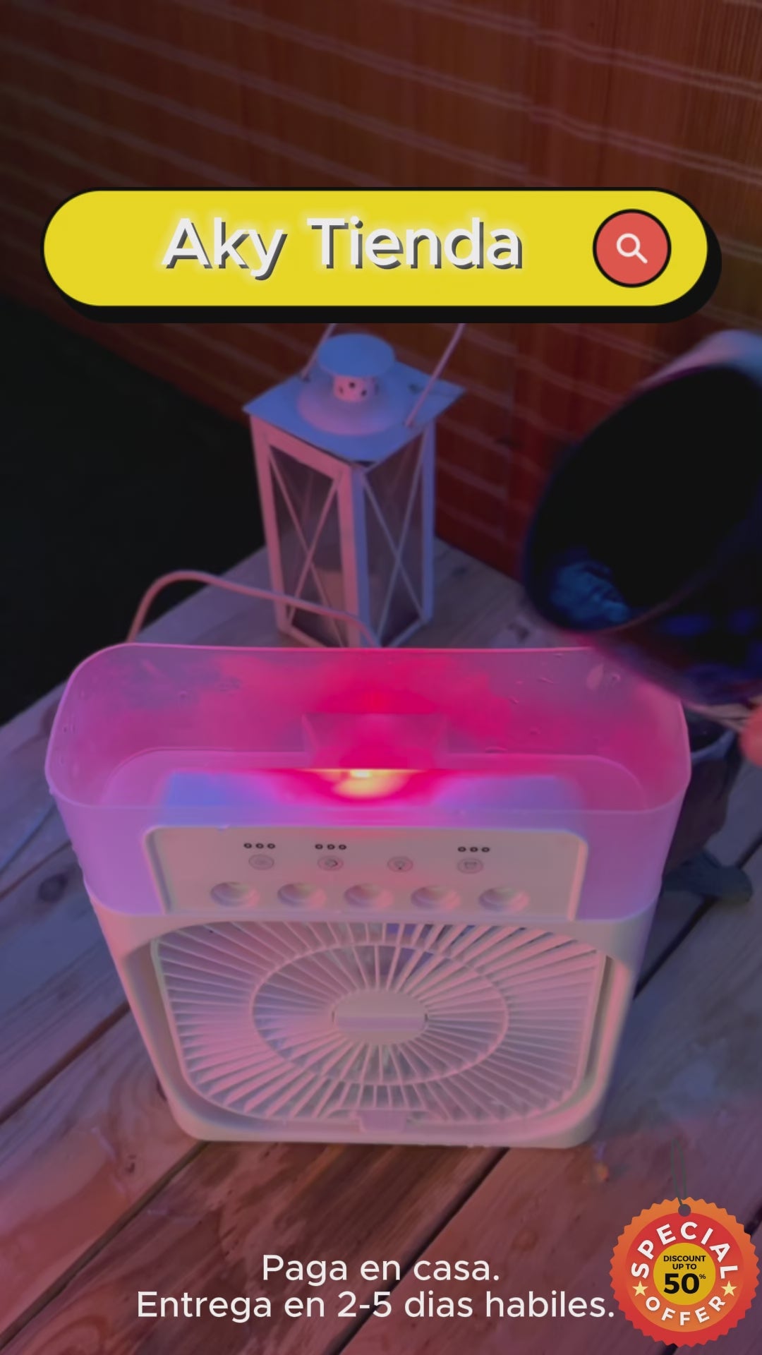 ✅ Enfriador ventilador de aire